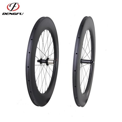 700c carbon fiber road bicycle wheels clincher rim road bike 88mm depth carbon bicycle wheels